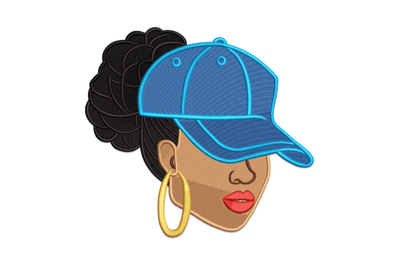 Afro Woman Face: A Festive Embroidery Review