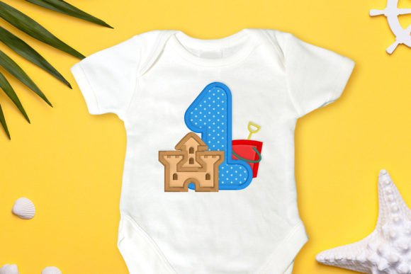 First Summer Sand Castle 1 Applique Review