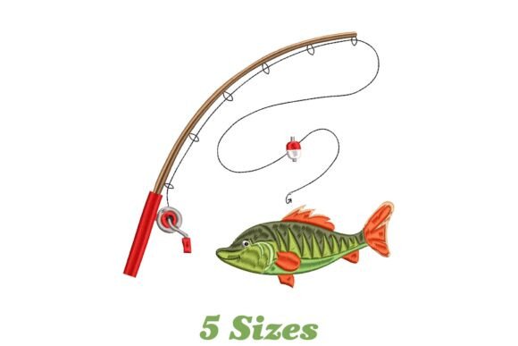 Fish on a Rod: A Seasonal Embroidery Review