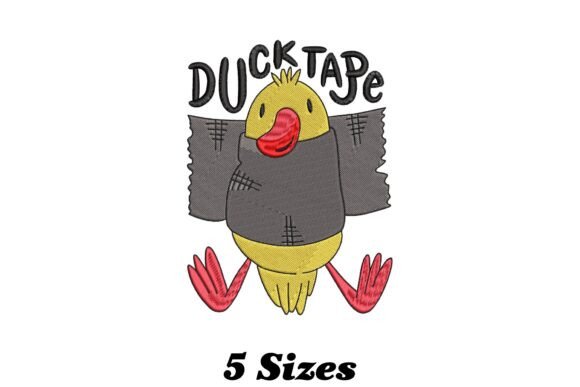 Funny Duck Tape: A Quirky Holiday Embroidery Review