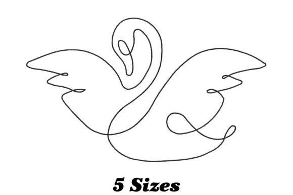 Reviewing Swan Outline for Holiday Collections