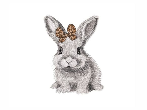 Reviewing the Easter Bunny with Bow Design