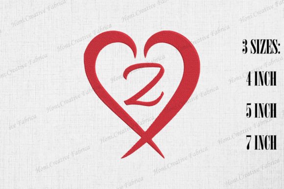 Reviewing the Letter Z with Heart Valentine’s Day Design